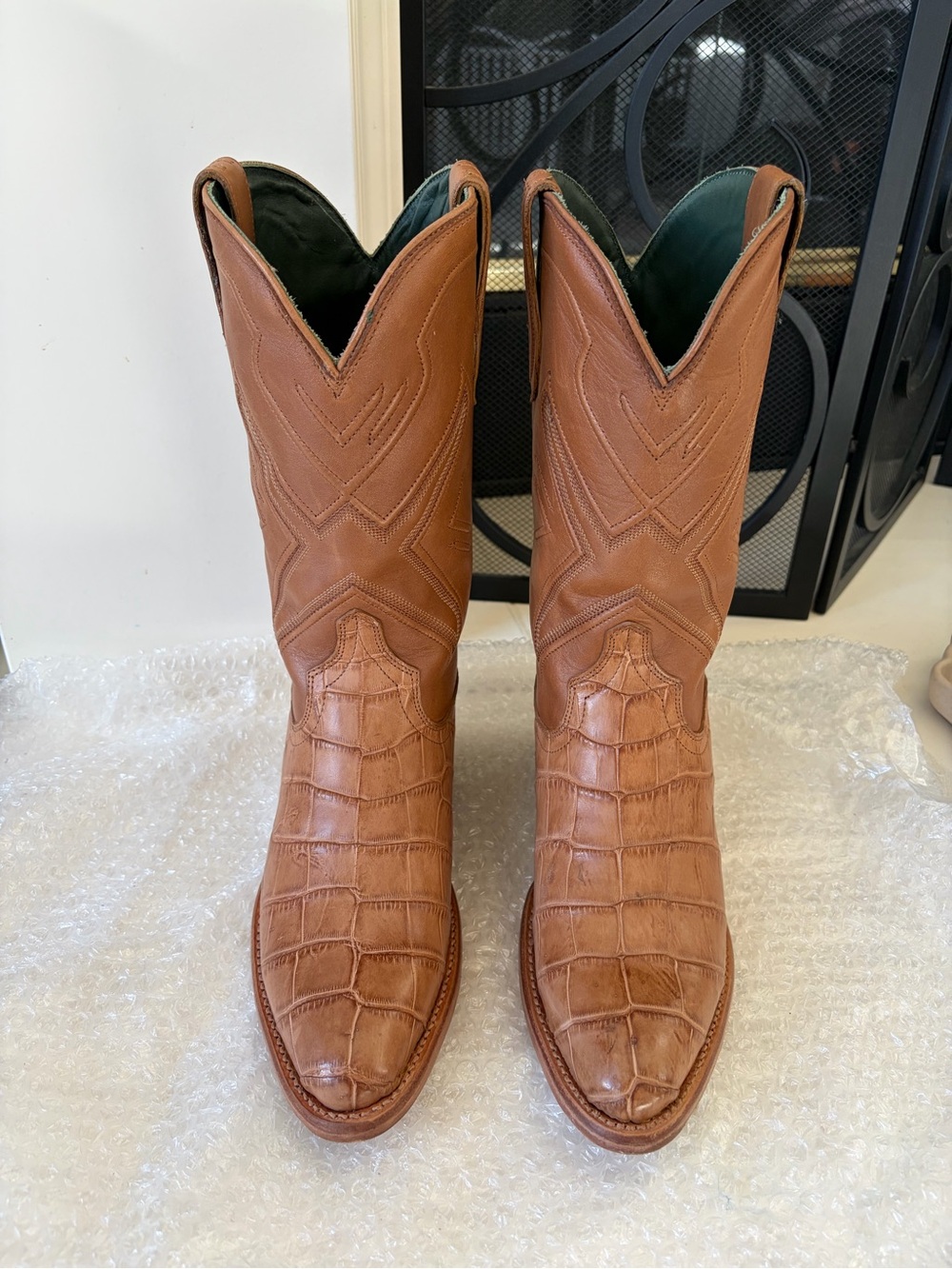 Tecovas Birthday Boot 6 BB6 American alligator size 9 women’s cowgirl boot